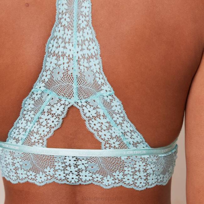 Conjunto sujetador triangular encaje y tanga braguita mujer Lounge ropa interior 46F4204 turquesa 46F4204 Lounge Espana ropa diaria elegante Lounge vestidos ofrece tendencias de moda